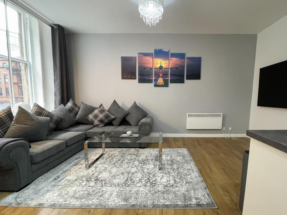 Exquisite 2Br Flat Near Central Train Station Глазго Экстерьер фото